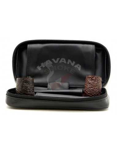 Сумка для 2-х курительных трубок 33325 - купить в интернет-магазине Havana Smoke