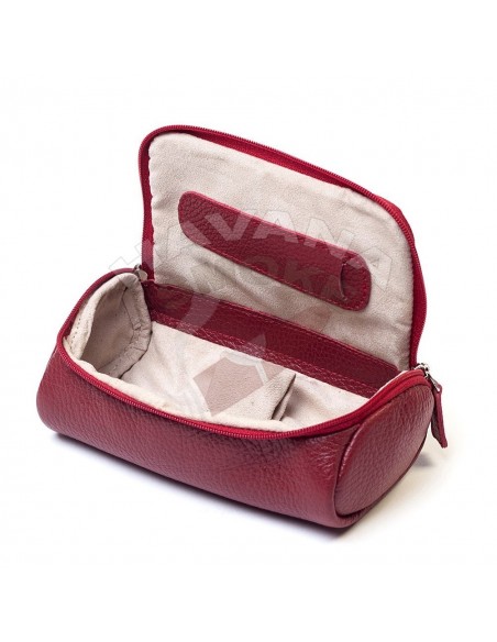 Сумка для 2-х трубок Savinelli T671 RED - купить в интернет-магазине Havana Smoke