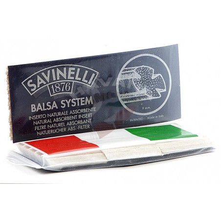 Купить Фильтры Savinelli Balsa (9мм) 15шт.