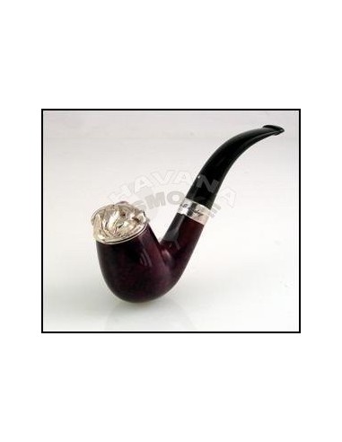             Трубка Dunhill Bulldog Pipe Bruyere/Silver DPZBULLDOGB - купить в интернет-магазине Havana Smoke