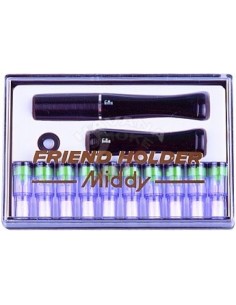 МУНДШТУК Friend Holder Middi brown 110/2 - купить в интернет-магазине Havana Smoke
