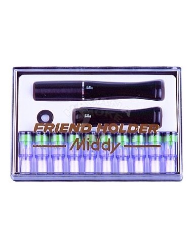 МУНДШТУК Friend Holder Middi brown 110/2 - купить в интернет-магазине Havana Smoke