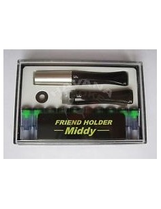 МУНДШТУК Friend Holder Middi silver 110/2 - купить в интернет-магазине Havana Smoke