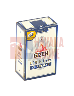 Сигаретные фильтры Gizeh угольные 8 мм. - купить в интернет-магазине Havana Smoke