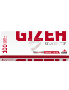 Сиагретные гильзы Gizeh Silver Tip 100 - купить в интернет-магазине Havana Smoke
