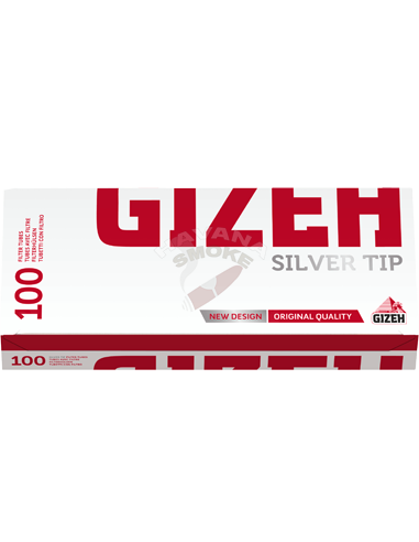 Сиагретные гильзы Gizeh Silver Tip 100 - купить в интернет-магазине Havana Smoke