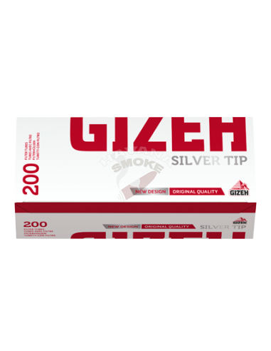 Сиагретные гильзы Gizeh Silver Tip 200 - купить в интернет-магазине Havana Smoke