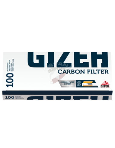 Сиагретные гильзы Gizeh Carbon Filter 100 - купить в интернет-магазине Havana Smoke