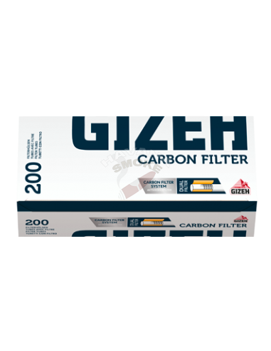 Сиагретные гильзы Gizeh Carbon Filter 200 - купить в интернет-магазине Havana Smoke