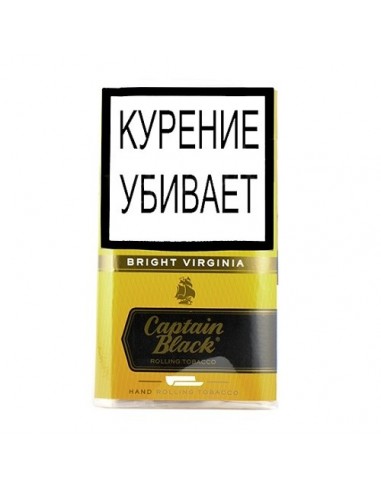 Сигаретный табак Captain Black Bright Virginia - купить в интернет-магазине Havana Smoke