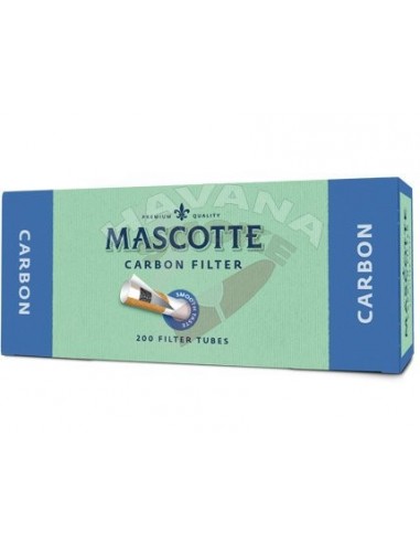 Сигаретные гильзы Mascotte Carbon Filter 200 ШТУК - купить в интернет-магазине Havana Smoke