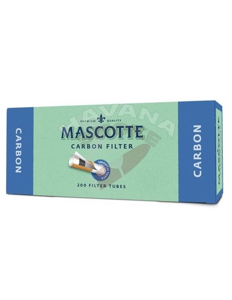 Сигаретные гильзы Mascotte Carbon Filter 200 ШТУК - купить в интернет-магазине Havana Smoke