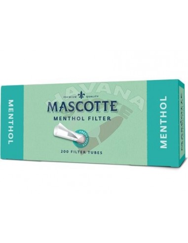 Сигаретные гильзы Mascotte Menthol 100 шт - купить в интернет-магазине Havana Smoke