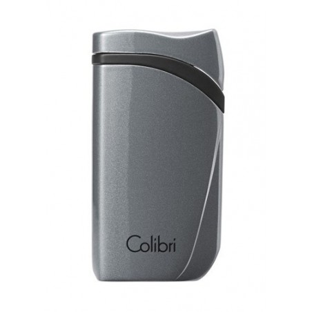 Купить Зажигалка сигарная Colibri Falcon, серый металлик LI310T11