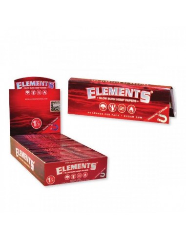 Папиросная Бумага ELEMENTS 1/4 RED - купить в интернет-магазине Havana Smoke