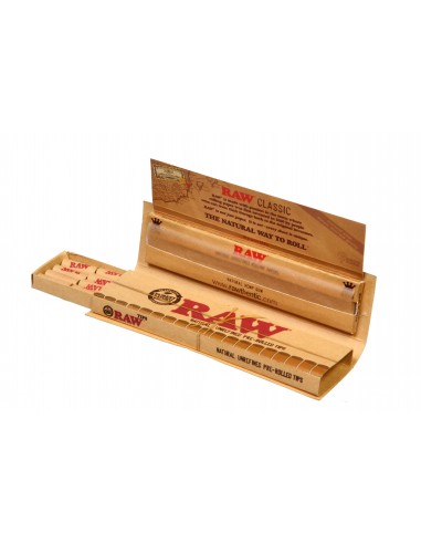 Папиросная Бумага Raw Connoisseur KS+ prerolled tips - купить в интернет-магазине Havana Smoke