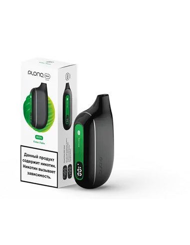 POD-система Plonq Max Smart - Киви - Лайм (8000 затяжек) - 2% - (1 шт.)