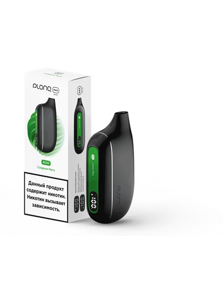POD-система Plonq Max Smart - Сладкая мята (8000 затяжек) - 2% - (1 шт.)