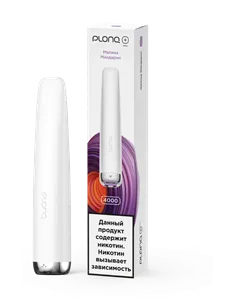 POD-система Plonq Plus Pro - Малина - Мандарин (4000 затяжек) - 2% - (1 шт.)