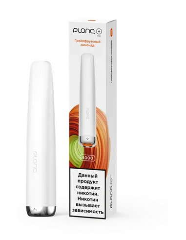 POD-система Plonq Plus Pro - Грейпфрутовый лимонад (4000 затяжек) - 2% - (1 шт.)