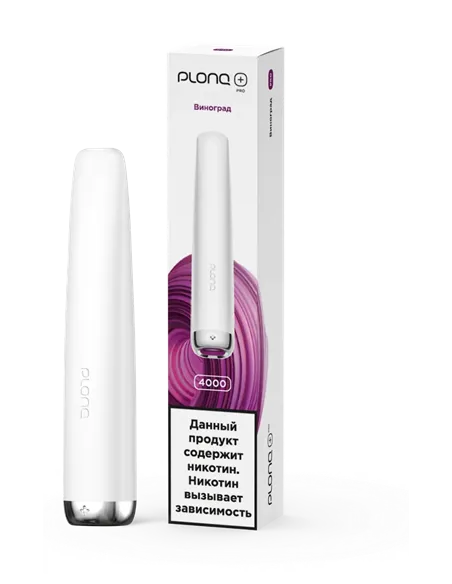 POD-система Plonq Plus Pro - Виноград (4000 затяжек) - 2% - (1 шт.)