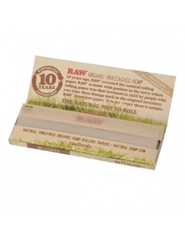 Папиросная Бумага Raw ORGANIC 1/4 - купить в интернет-магазине Havana Smoke