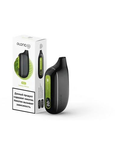 POD-система Plonq Max Smart - Зелёное яблоко (8000 затяжек) - 2% - (1 шт.)