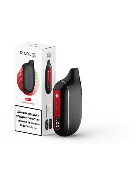 POD-система Plonq Max Smart - Киви - Клубника (8000 затяжек) - 2% - (1 шт.)