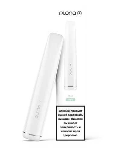 POD-система Plonq Plus - Мята (1500 затяжек) - 2% - (1 шт.)