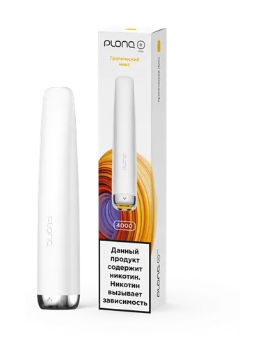 POD-система Plonq Plus Pro - Тропический микс (4000 затяжек) - 2% - (1 шт.)