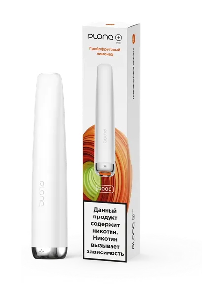 POD-система Plonq Plus Pro - Грейпфрутовый лимонад (4000 затяжек) - 2% - (1 шт.)
