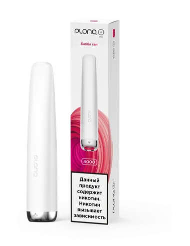 POD-система Plonq Plus Pro - Баббл гам (4000 затяжек) - 2% - (1 шт.)