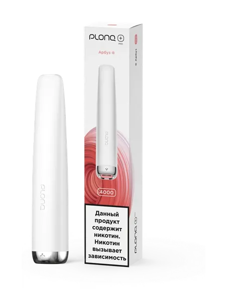 POD-система Plonq Plus Pro - Арбуз (4000 затяжек) - 2% - (1 шт.)