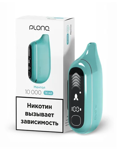 POD-система Plonq Max Pro - Ментол (10000 затяжек) - 2% - (1 шт.)