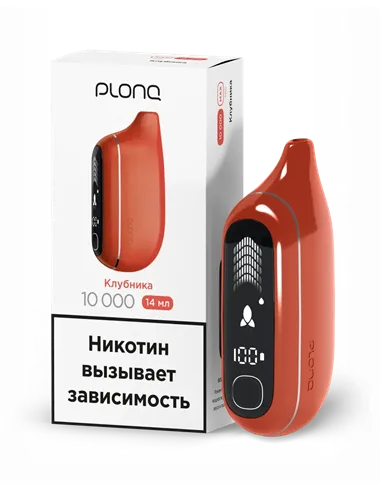 POD-система Plonq Max Pro - Клубника (10000 затяжек) - 2% - (1 шт.)
