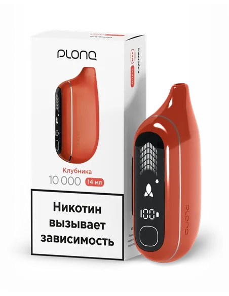 POD-система Plonq Max Pro - Клубника (10000 затяжек) - 2% - (1 шт.)