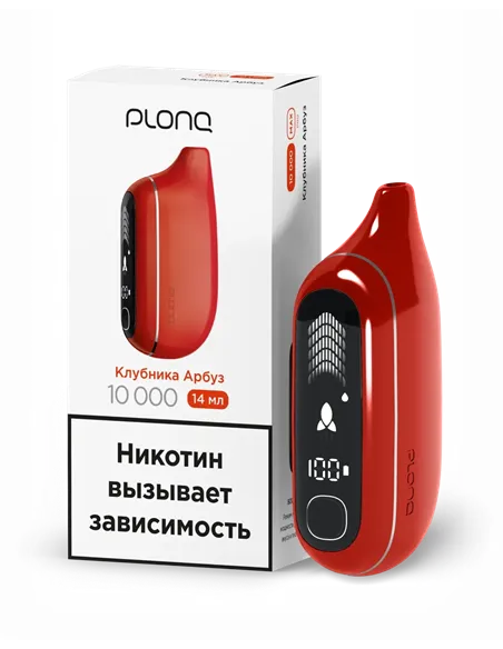 POD-система Plonq Max Pro - Клубника арбуз (10000 затяжек) - 2% - (1 шт.)