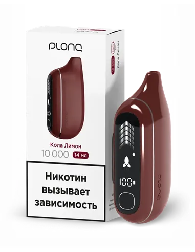 POD-система Plonq Max Pro - Кола Лимон (10000 затяжек) - 2% - (1 шт.)