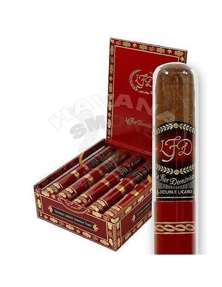 La Flor Dominicana Double Ligero Corona Tubo