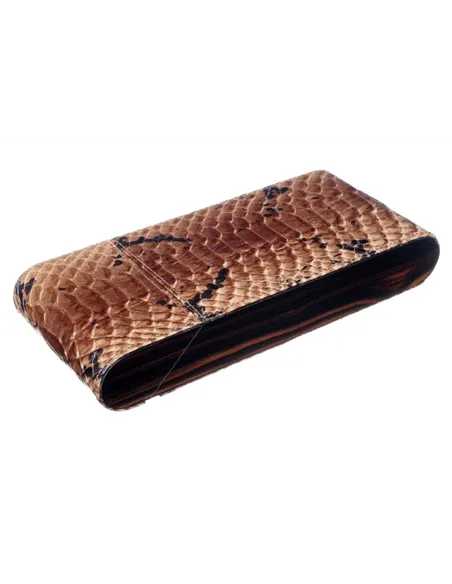 Чехол Gentili на 3 сигары SV3-Ebony-Pitone