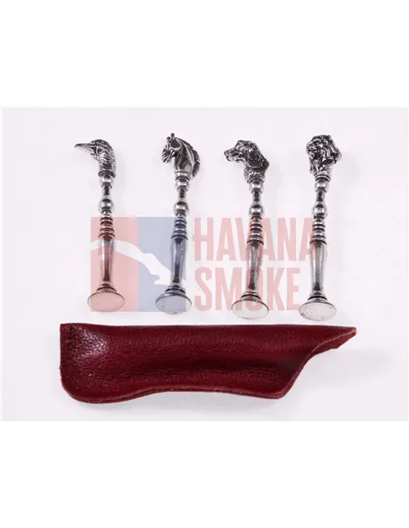 Тампер трубочный Lubinski "Животные", Серебро FP105