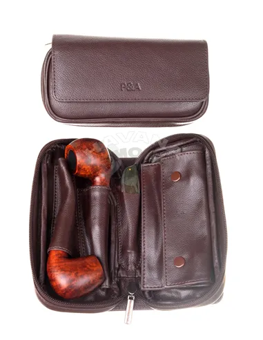 Сумка P&A для 2 трубок и табака 415-M