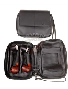 Сумка P&A для 4 трубок и табака 418-P