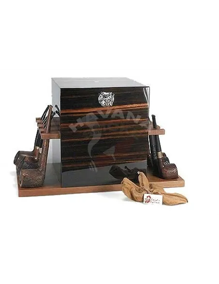 Шкаф - подставка для трубок Dunhill Macassar