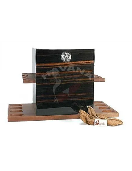 Шкаф - подставка для трубок Dunhill Macassar