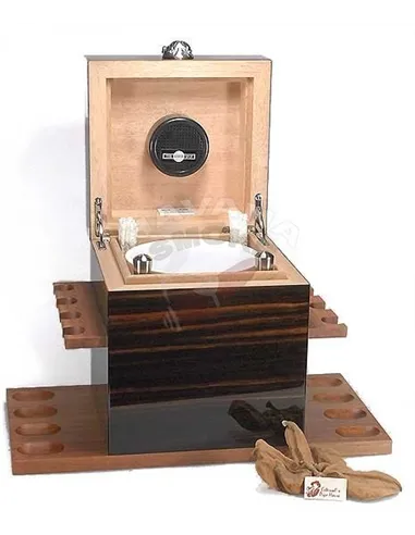 Шкаф - подставка для трубок Dunhill Macassar