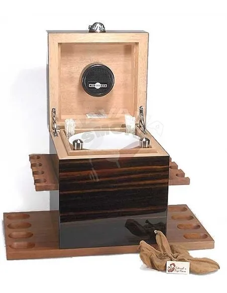 Шкаф - подставка для трубок Dunhill Macassar