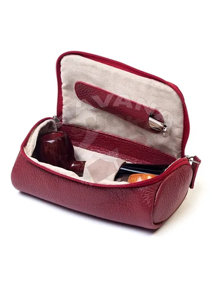 Сумка для 2-х трубок Savinelli T671 RED
