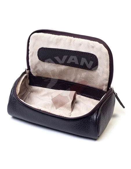 Сумка для 2-х трубок Savinelli T671 BROWN