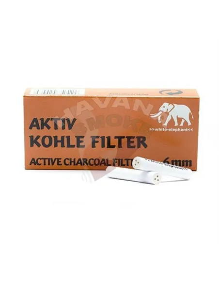 Фильтр Aktive Kohle 6 мм угольный 45 шт.